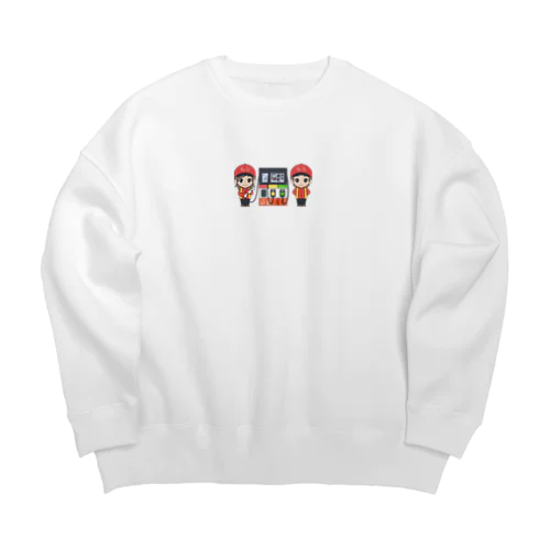 ガソリンスタンド　アイテム Big Crew Neck Sweatshirt