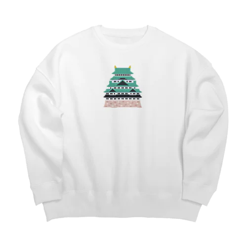 名古屋城　アイテム Big Crew Neck Sweatshirt