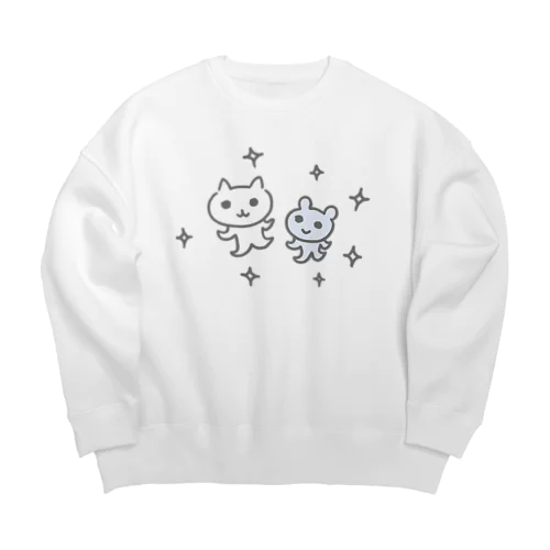 きらきらのいきもの Big Crew Neck Sweatshirt