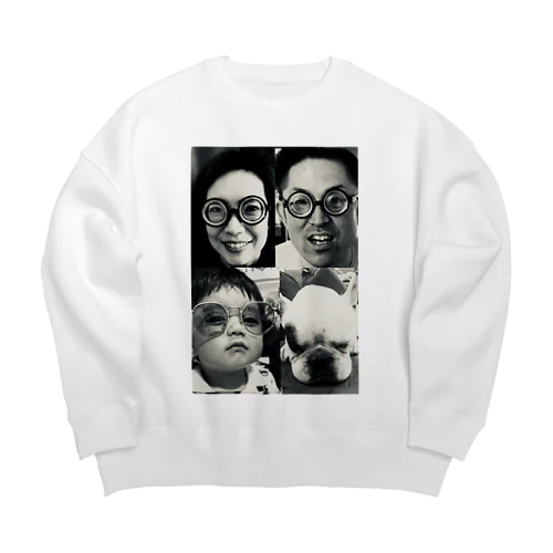 家族団欒 Big Crew Neck Sweatshirt