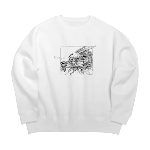 追い風龍 Big Crew Neck Sweatshirt