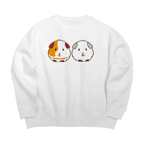 コロちゃん・ポンちゃん Big Crew Neck Sweatshirt