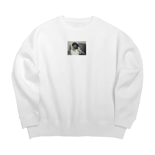 SUGAE包丁 Big Crew Neck Sweatshirt