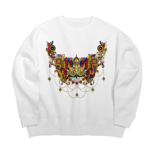 ネックレス Big Crew Neck Sweatshirt