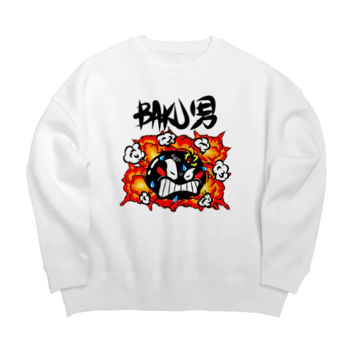 爆男 Big Crew Neck Sweatshirt