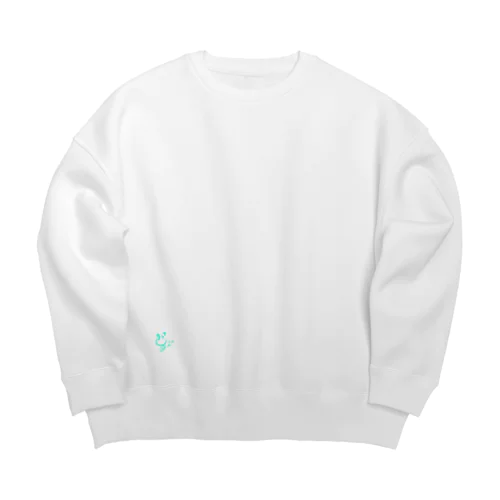 秘湯キャラクター　おんせんくん♨︎ Big Crew Neck Sweatshirt