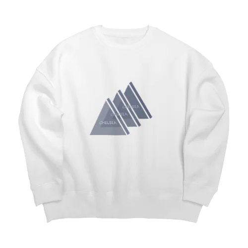 ちぇるしー△ Big Crew Neck Sweatshirt