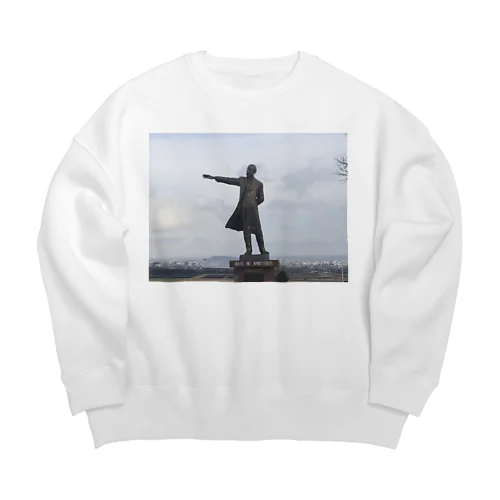 少年よ大志を抱け Big Crew Neck Sweatshirt