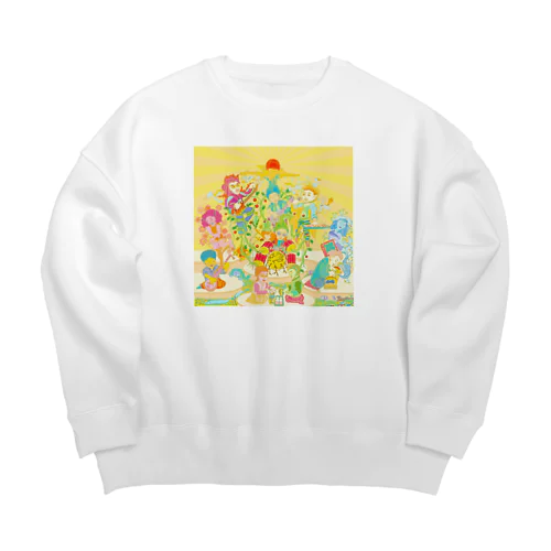 hold tight, harmony  Big Crew Neck Sweatshirt