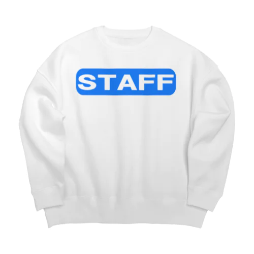 STAFF　ー片面ﾌﾟﾘﾝﾄ Big Crew Neck Sweatshirt