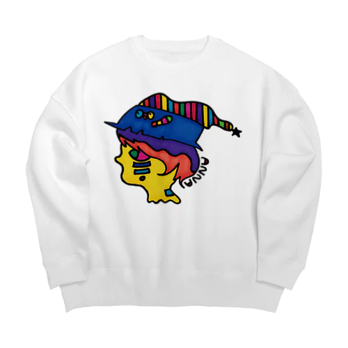 ANNAの夢シリーズ Big Crew Neck Sweatshirt