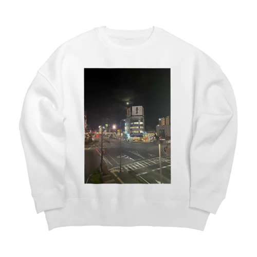 MY LIFE Big Crew Neck Sweatshirt