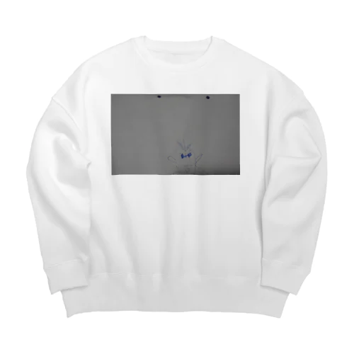 にこうくん3 Big Crew Neck Sweatshirt