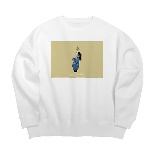 私の友達 Big Crew Neck Sweatshirt