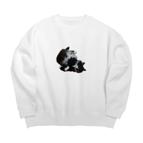 初代ラブリーキャット3 Big Crew Neck Sweatshirt