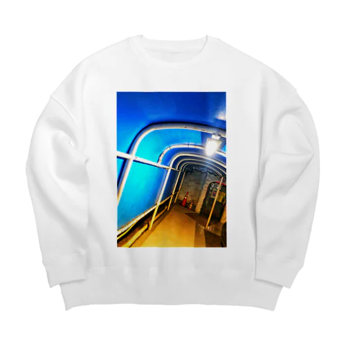 秀和の夜 Big Crew Neck Sweatshirt