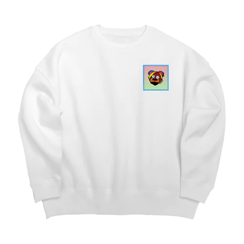 くまクマさんシリーズ Big Crew Neck Sweatshirt