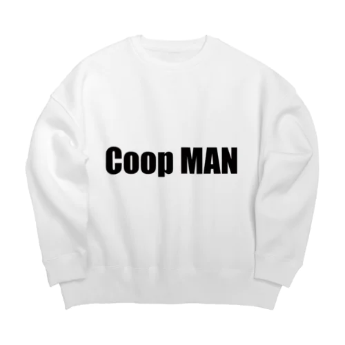 Coop MAN simple Big Crew Neck Sweatshirt