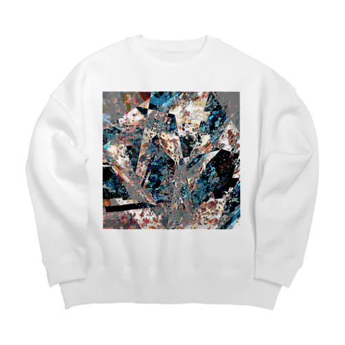 はじける想い Big Crew Neck Sweatshirt