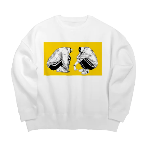 コンセント Big Crew Neck Sweatshirt