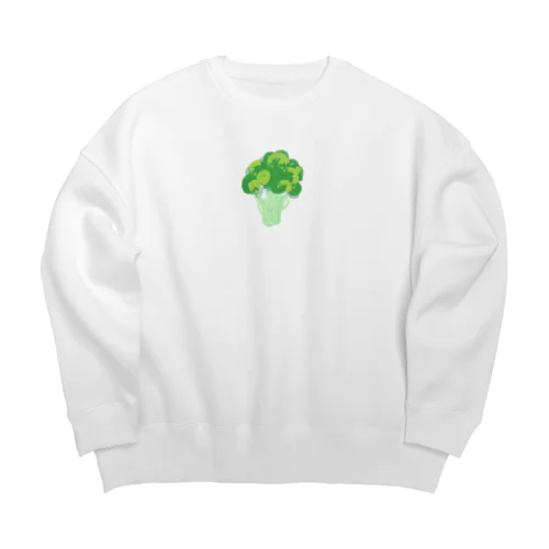 ブロッコリーという野菜 Big Crew Neck Sweatshirt