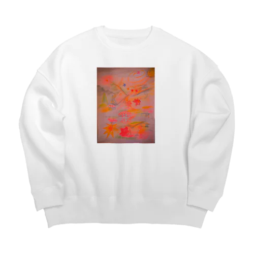 2021紅葉狩り Big Crew Neck Sweatshirt