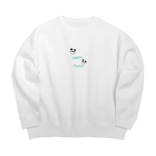 panda Big Crew Neck Sweatshirt