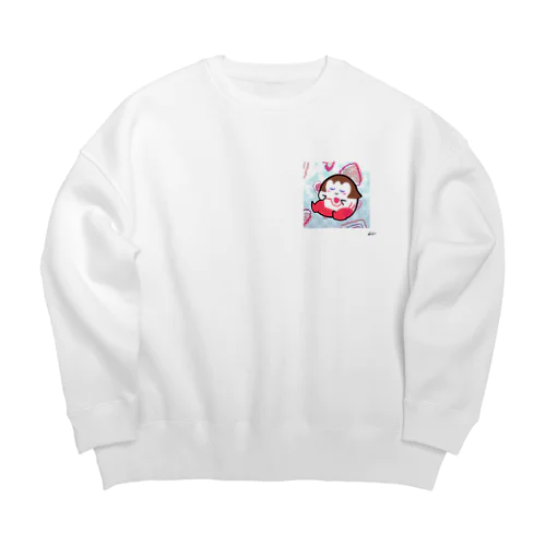 ナザムちゃんのサイコロ Big Crew Neck Sweatshirt