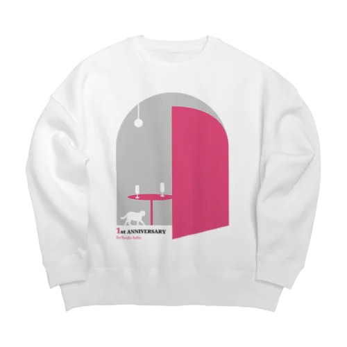 のぞみバー１周年アニバーサリー Big Crew Neck Sweatshirt