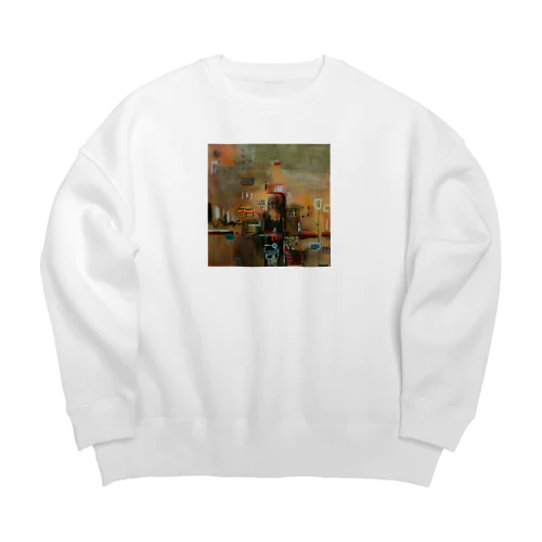 ワット・アルン Big Crew Neck Sweatshirt