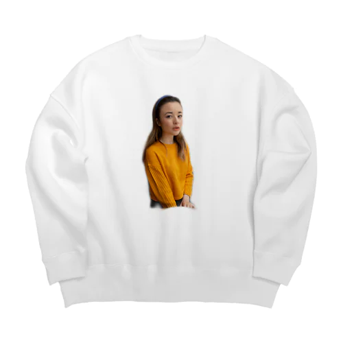 K Big Crew Neck Sweatshirt