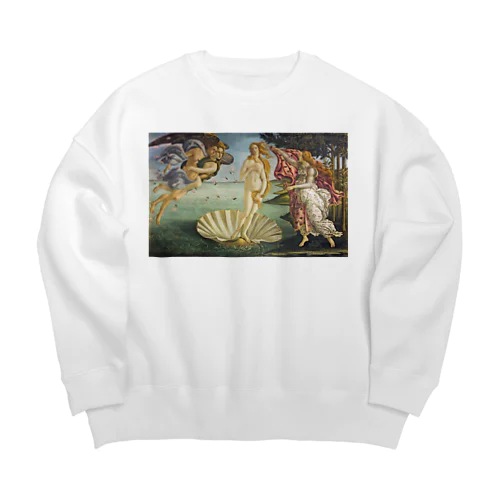 Birth Of Venus Big Crew Neck Sweatshirt