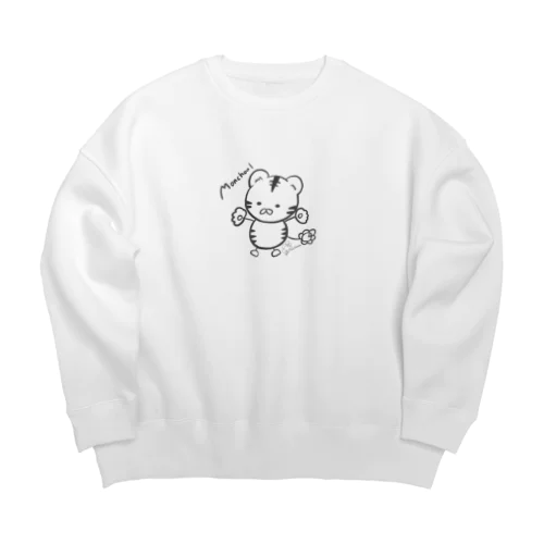 Monchoulイメージキャラクターグッズ Big Crew Neck Sweatshirt