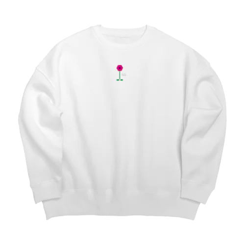 お花🌸 Big Crew Neck Sweatshirt