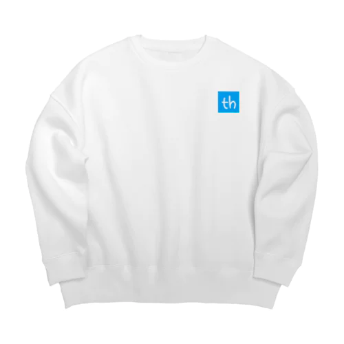 thウェット Big Crew Neck Sweatshirt