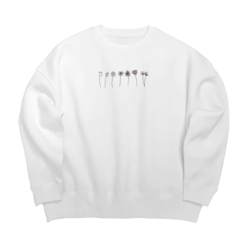 Flowers Big Crew Neck Sweatshirt