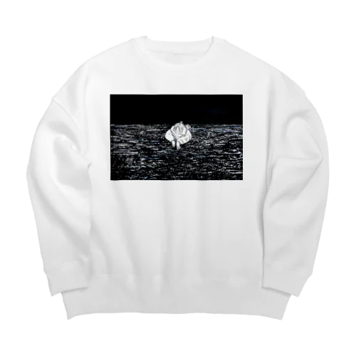 喧騒に浸かる Big Crew Neck Sweatshirt