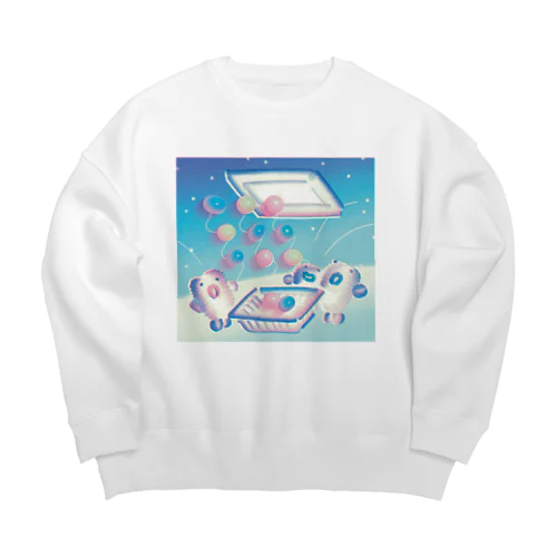 ナット〜ガデキタ〜ヨ Big Crew Neck Sweatshirt