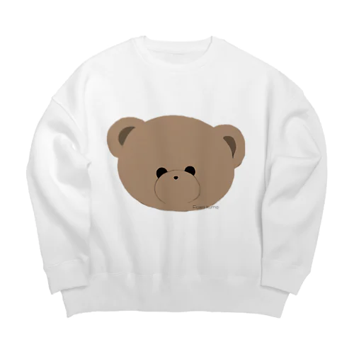 くまちゃん Big Crew Neck Sweatshirt