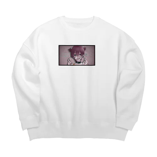 愛してよ Big Crew Neck Sweatshirt