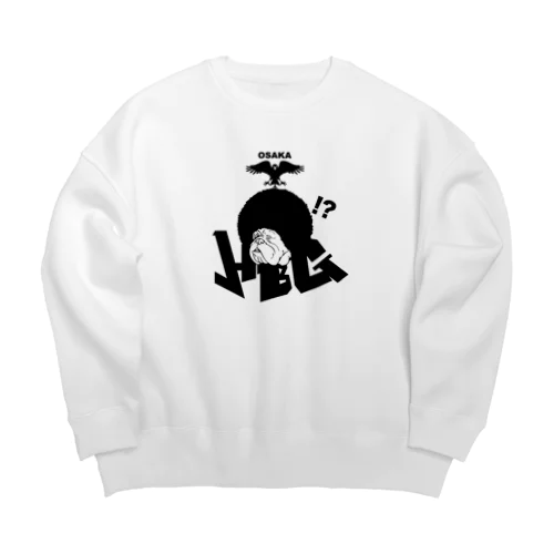 ひぶご Big Crew Neck Sweatshirt