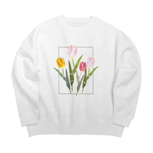 SPRING Big Crew Neck Sweatshirt