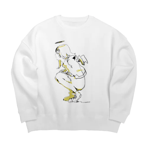 2021soloExhibit01 Big Crew Neck Sweatshirt