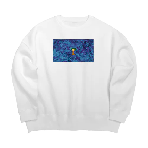 じゃんぐるもじゃもじゃ Big Crew Neck Sweatshirt