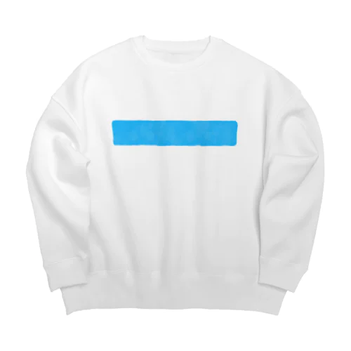 #28bbff Big Crew Neck Sweatshirt