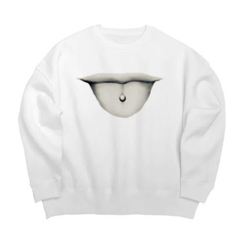 シタピ Big Crew Neck Sweatshirt