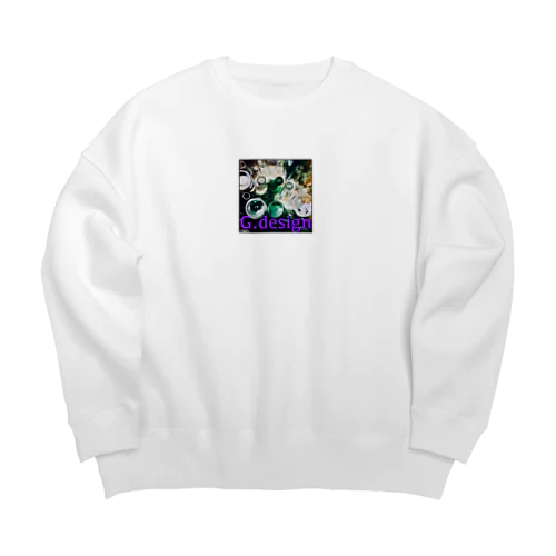 中毒 Big Crew Neck Sweatshirt