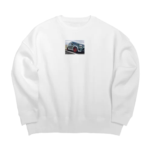 しげちゃんアバルト Big Crew Neck Sweatshirt