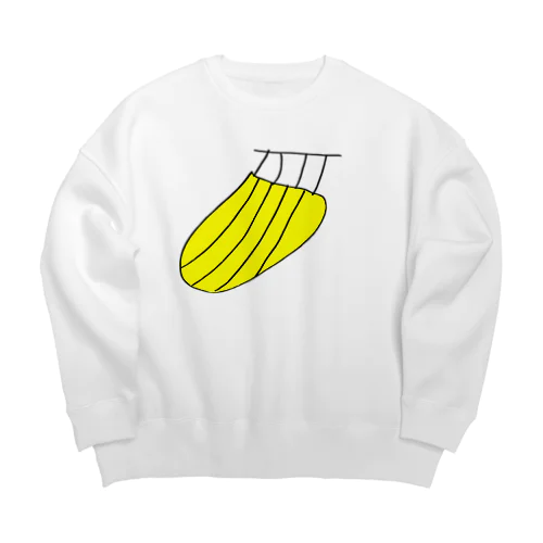 バナナ Big Crew Neck Sweatshirt