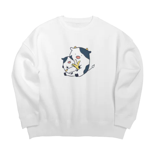 親子うし Big Crew Neck Sweatshirt